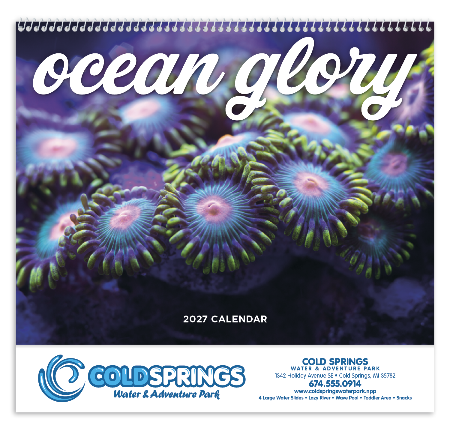 Good Value™ Ocean Glory - Spiral Calendar 61