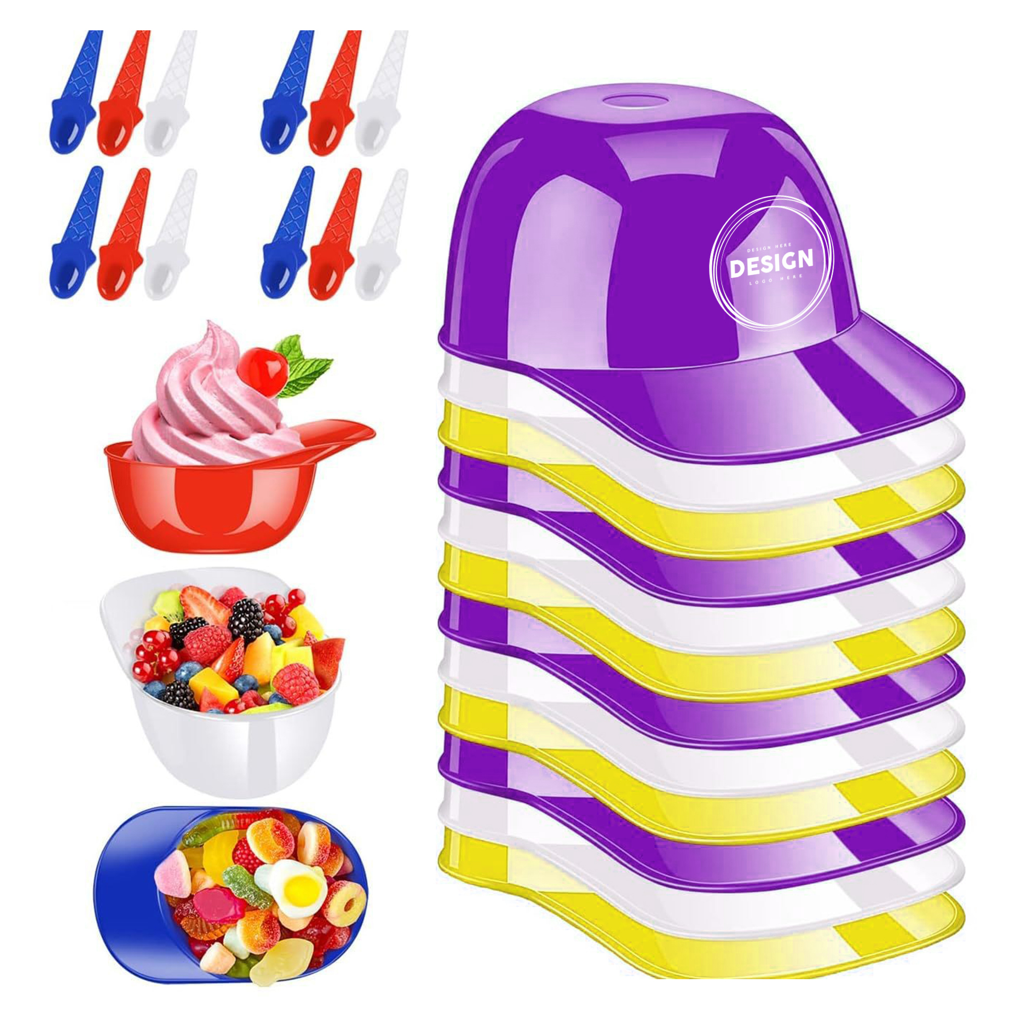 Eco-Friendly PP Ice Cream Bowl 2