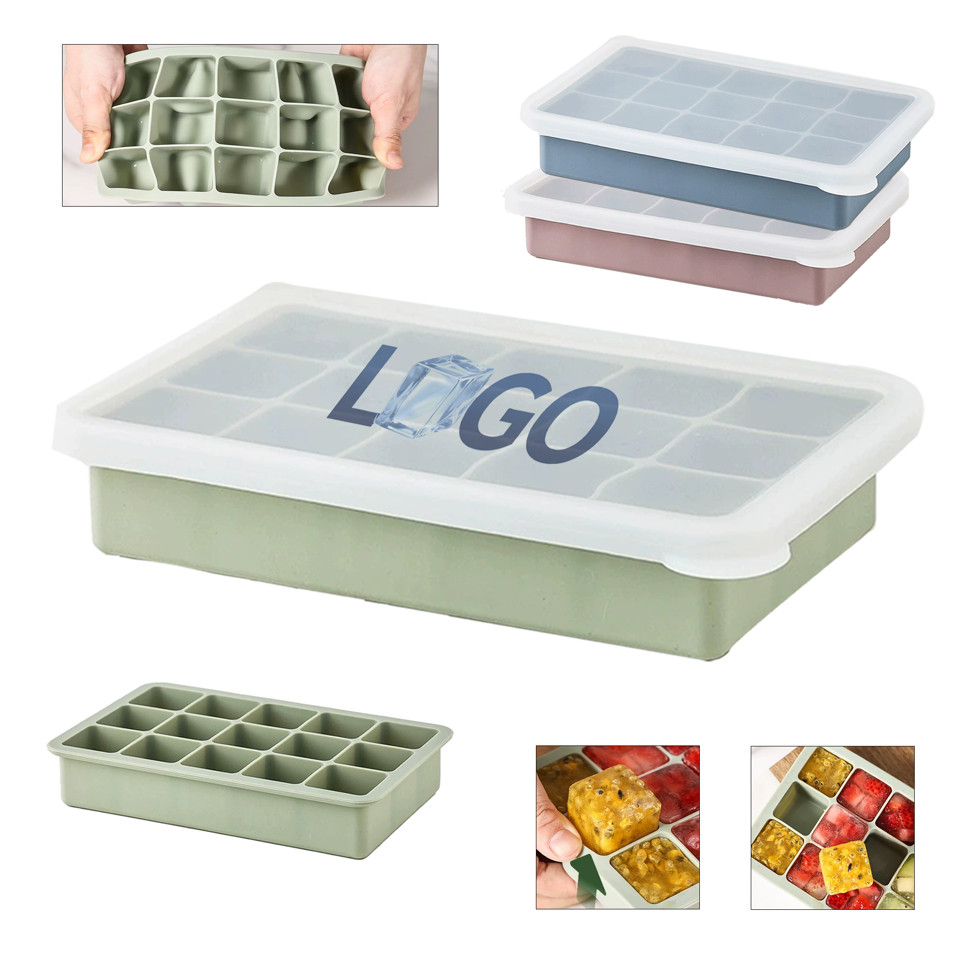 Food Grade Silicone Ice Tray 2