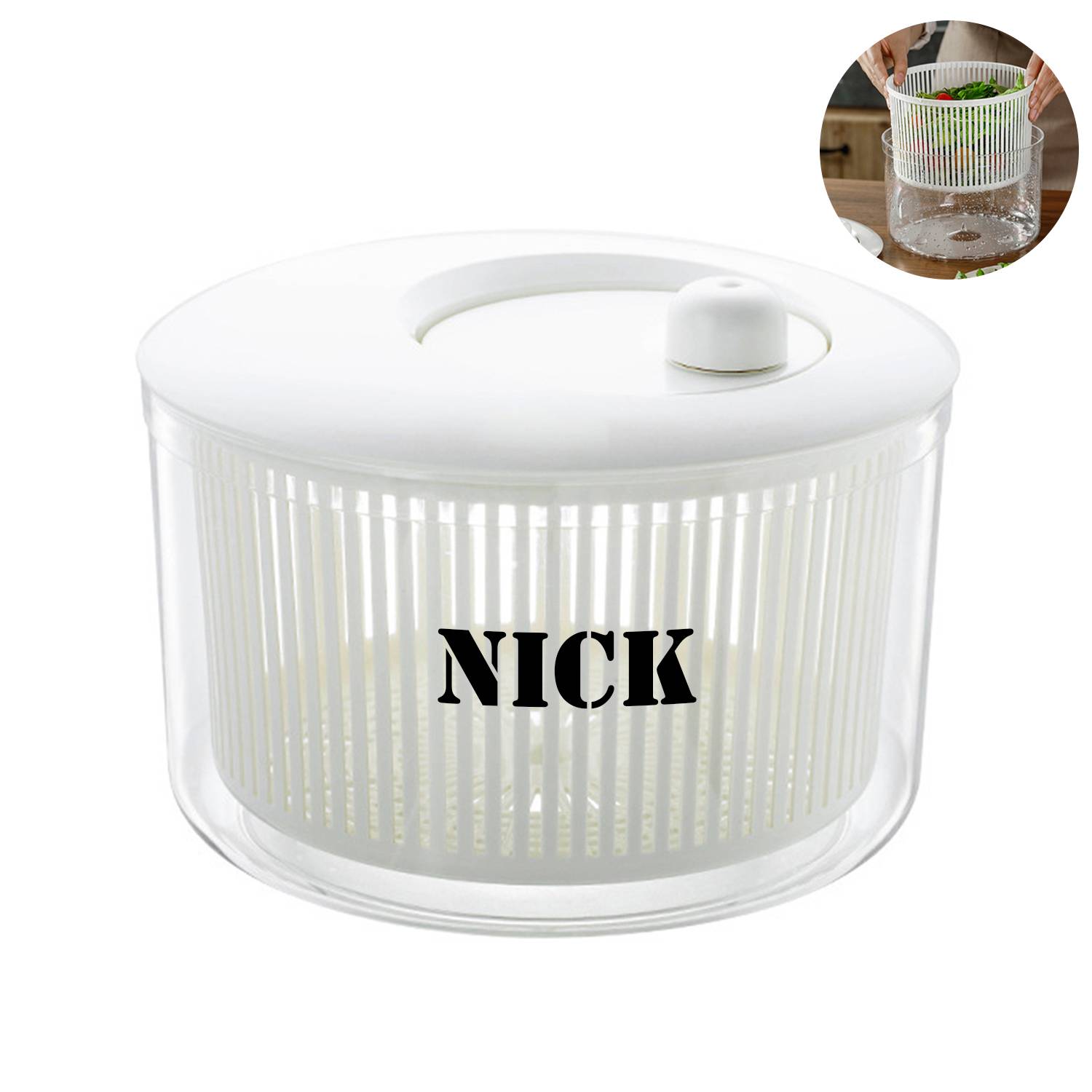 ABS Salad Spinner Dehydrator for Fruit Vegetables 10