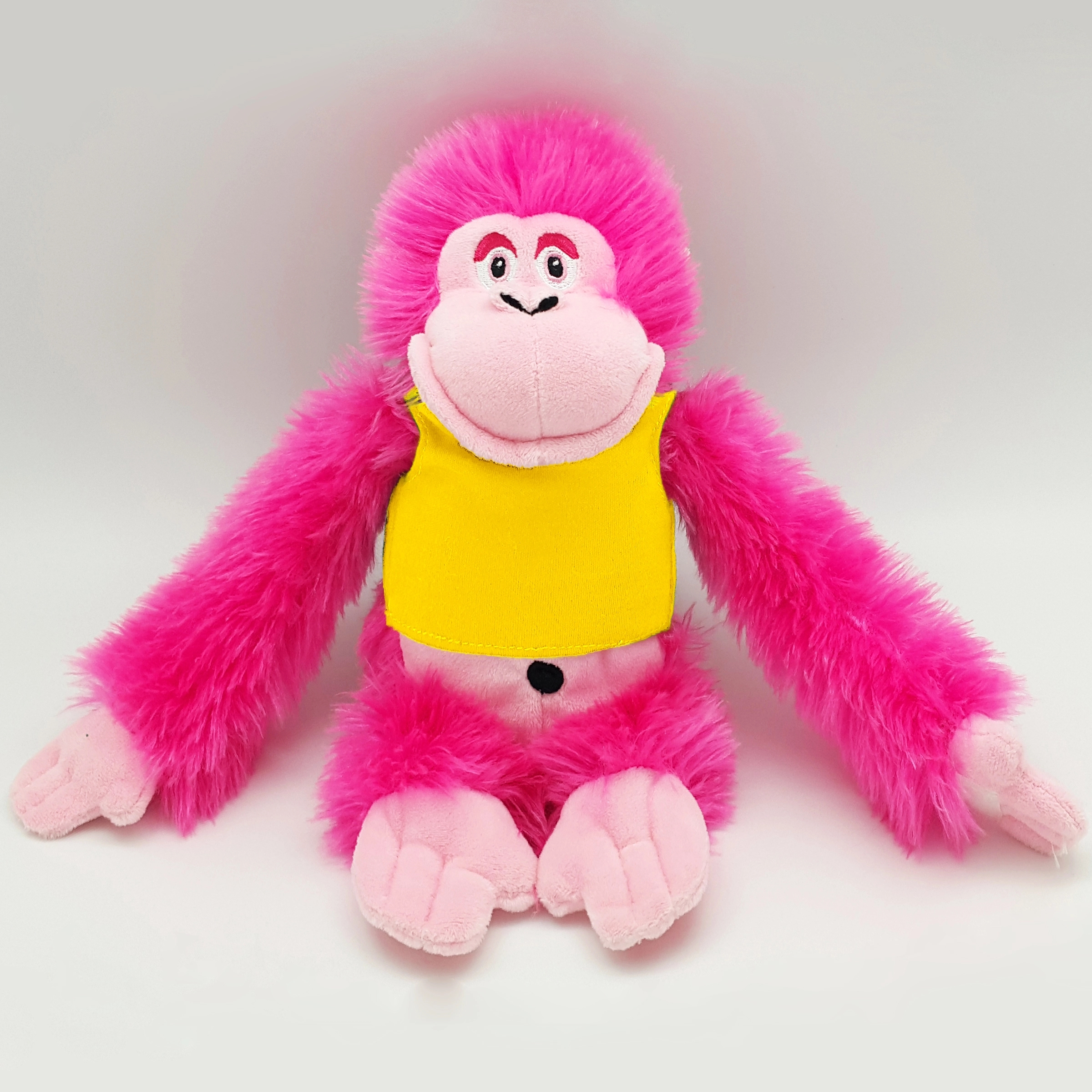 11" Bright Color Hot Pink Gorilla 14
