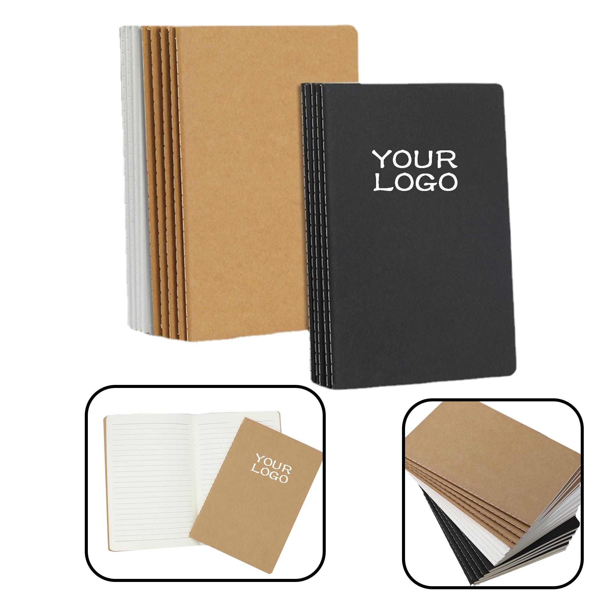 MOQ 20 PCS Promotional Notebook 2