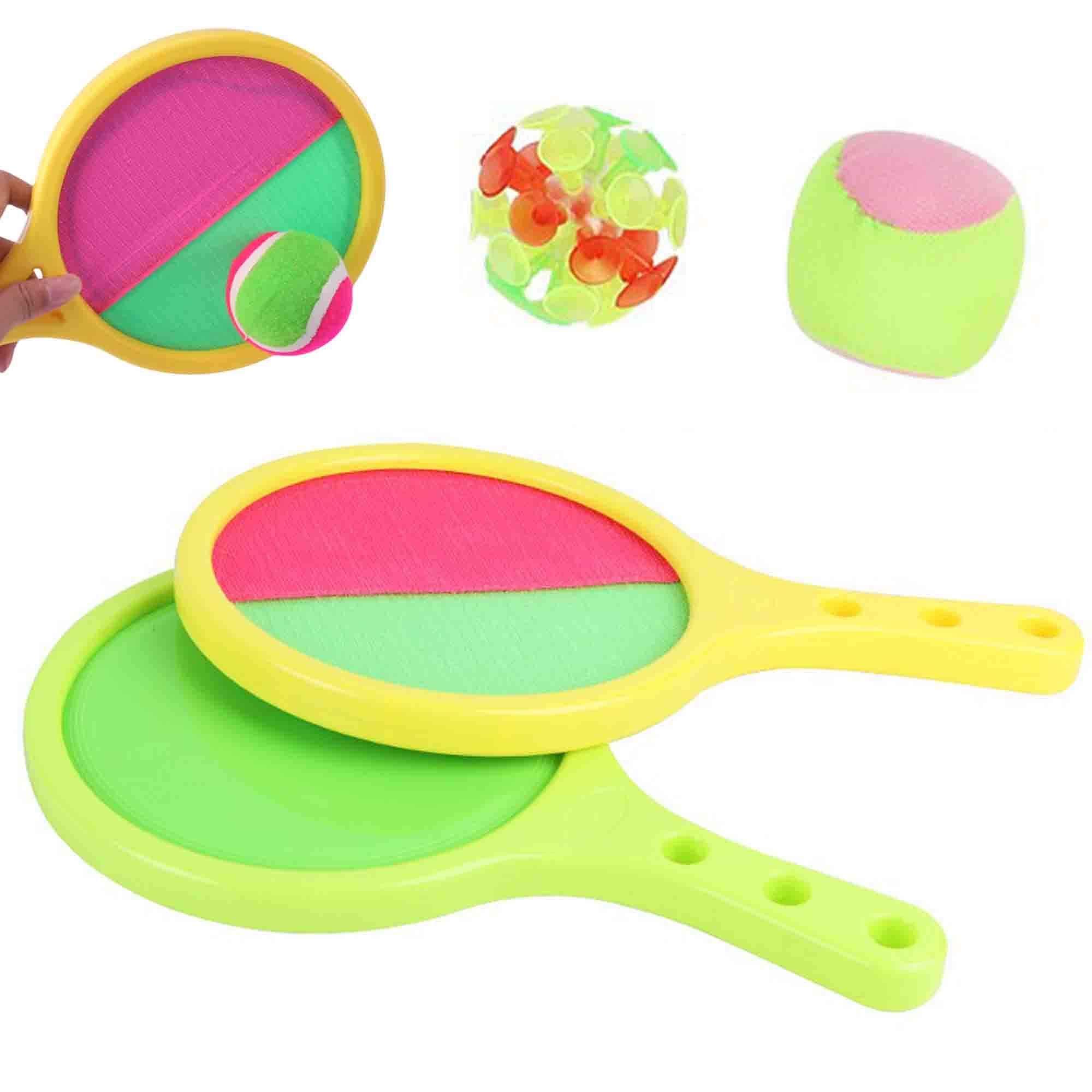Toss and Catch Ball Set Beach Toys Outdoor Games 2
