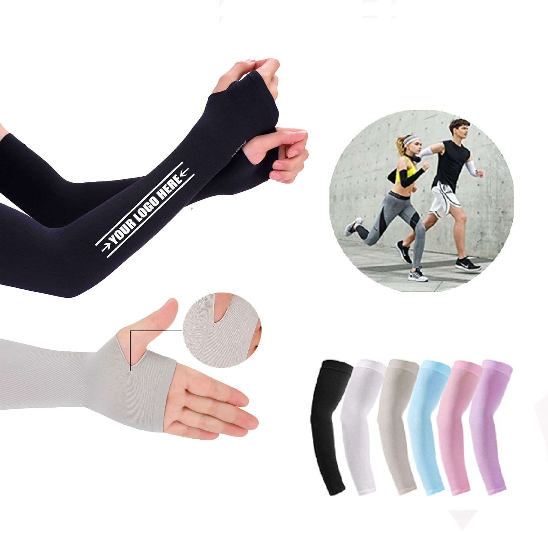 Ice Sleeve Sun Protection  Outdoor Cycling Gloves 2