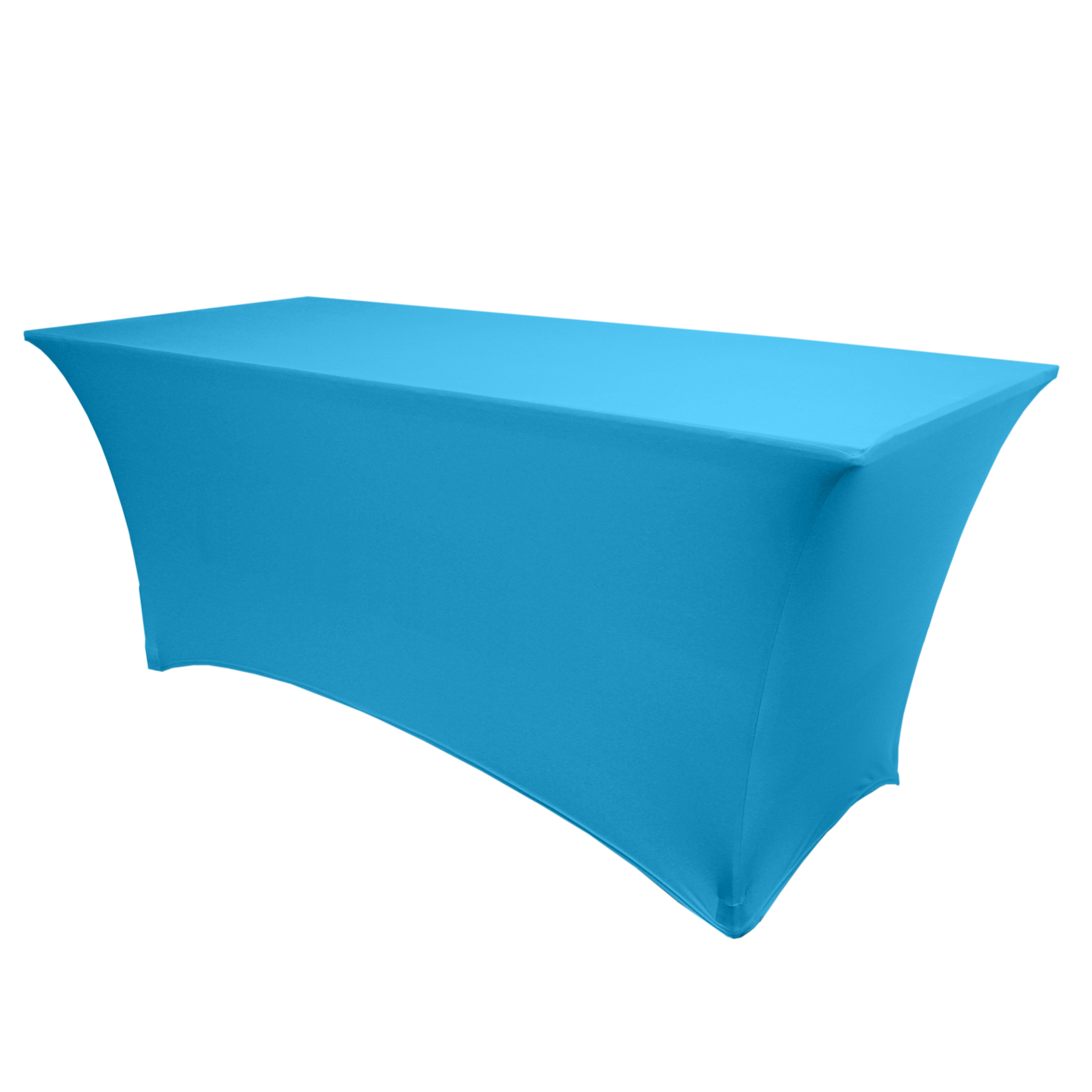 Non-Printed 8' Spandex Stretch Table Cover 14
