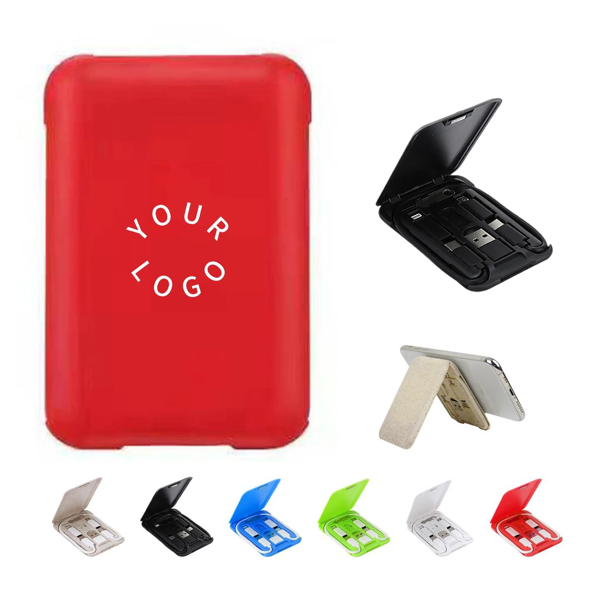 Eco USB Adapter Kit with Wheat Straw Case 4
