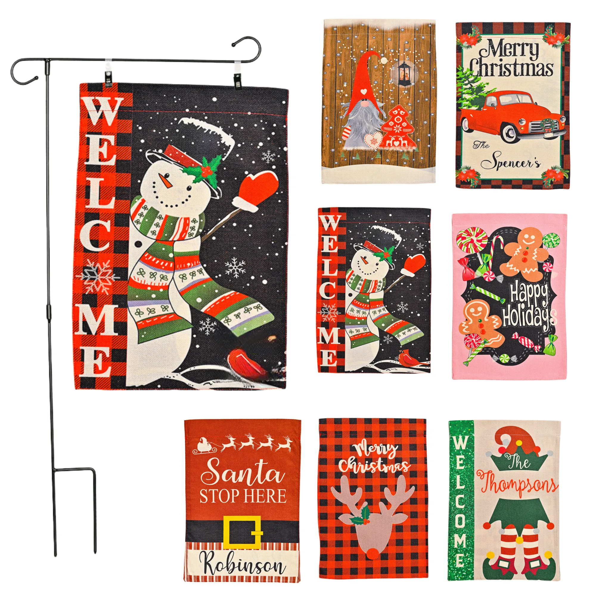 Christmas Garden Flag 3