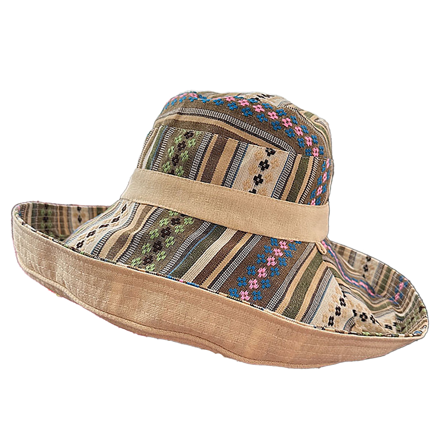 UV Protection Wide Brim Polyester Sun Hat 16