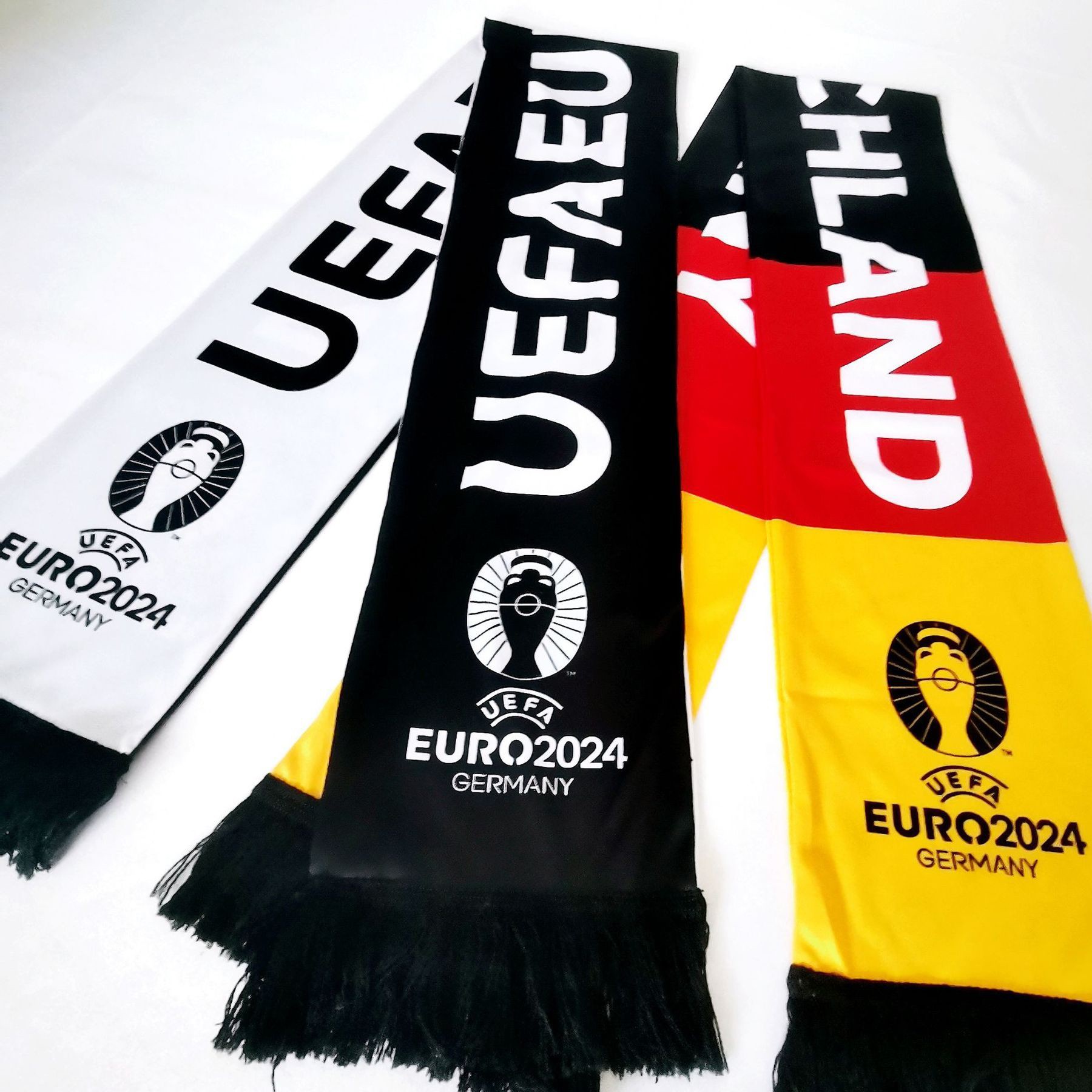 Custom Soccer Knitted Scarf W/Fringe 4