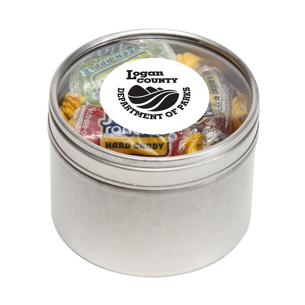 Small Round Window Tin Standard Fill 6