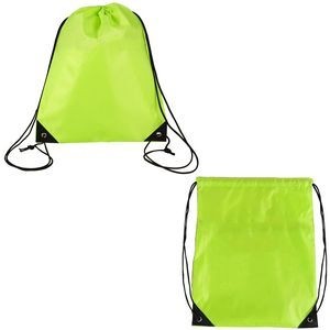 210 Denier Polyester Drawstring Backpack 24