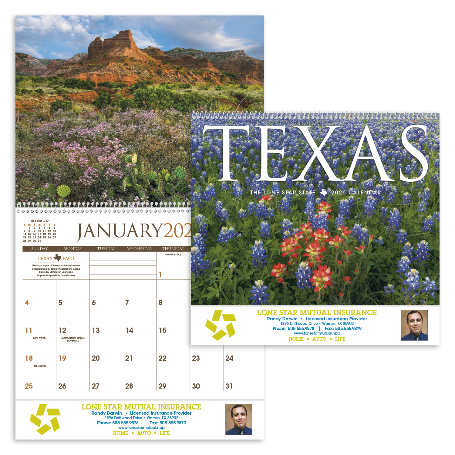 Triumph® Calendars Texas Calendar 2