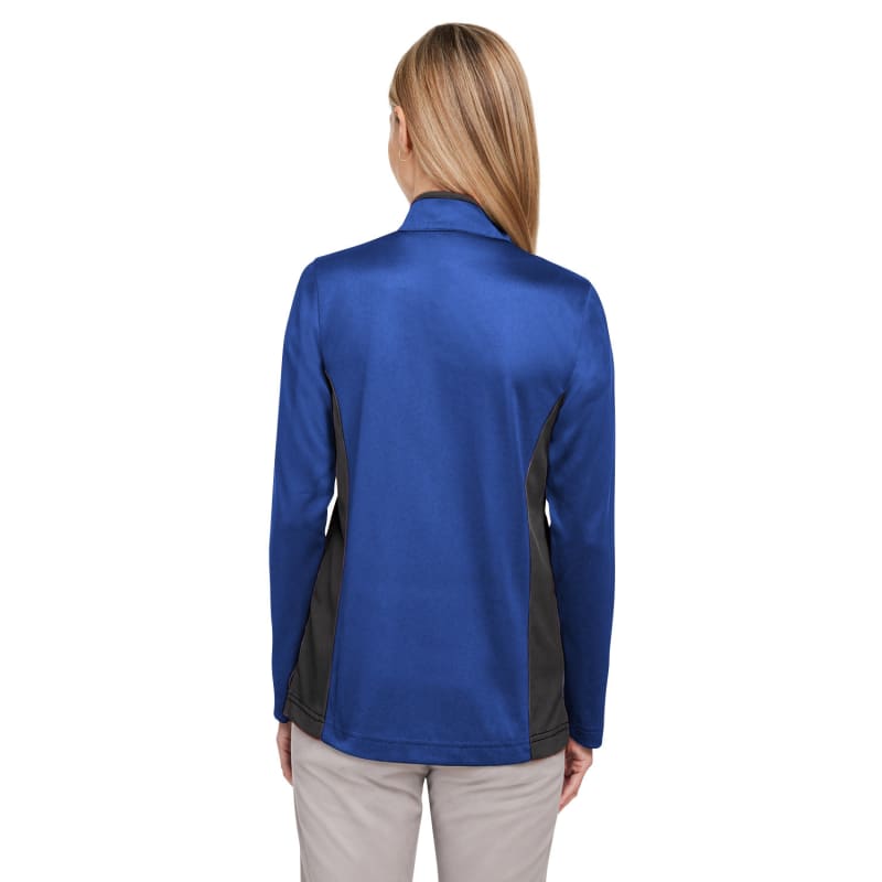 Harriton Ladies' Flash Snag Protection Plus IL Colorblock Quarter-Zip 21