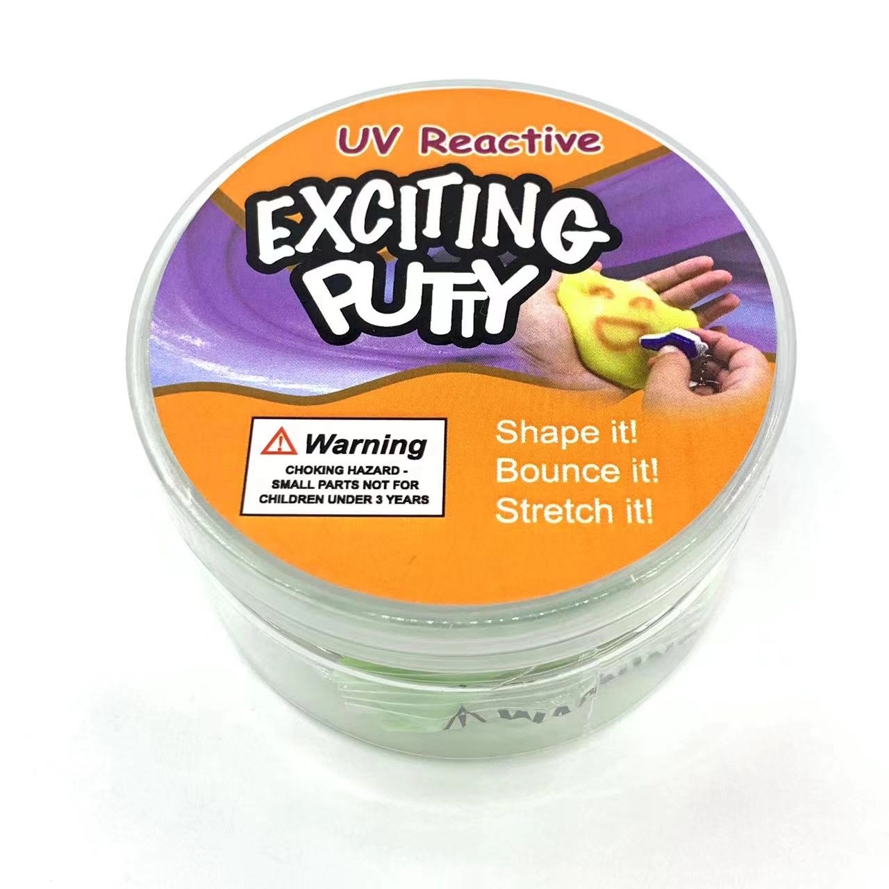 UL List Stress Relief Putty Toy with Tin- Plastic Case 11