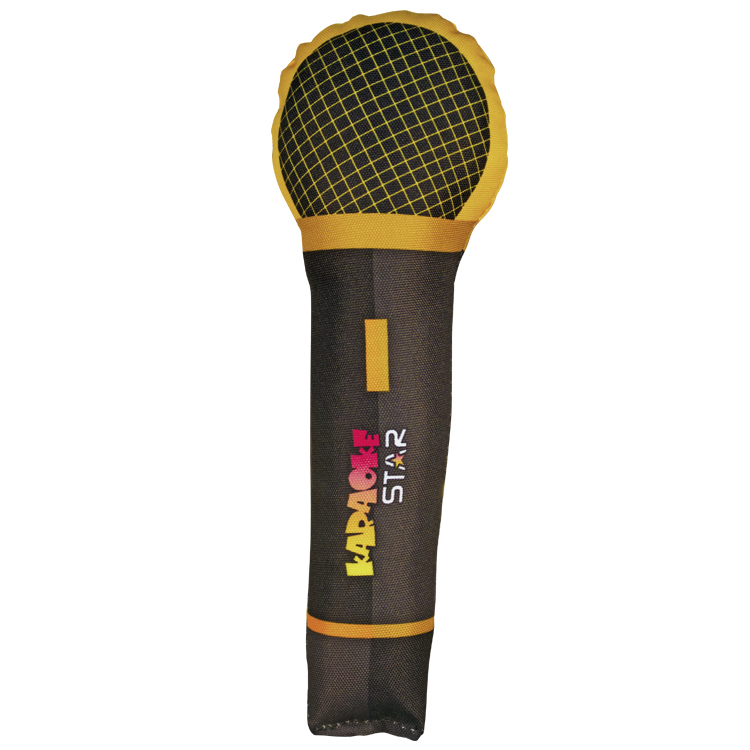 Microphone Shaped Sublimated Pillow 1