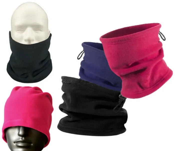Polar Fleece Multi-Functional Neck Warmer Scarf 3