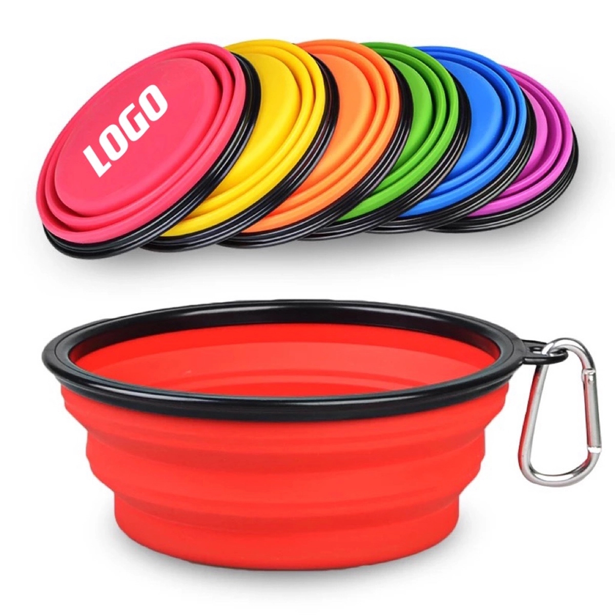 Collapsible Silicone Pet Bowl