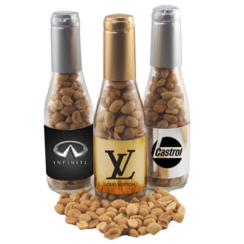 Champagne Bottle with Peanuts 2