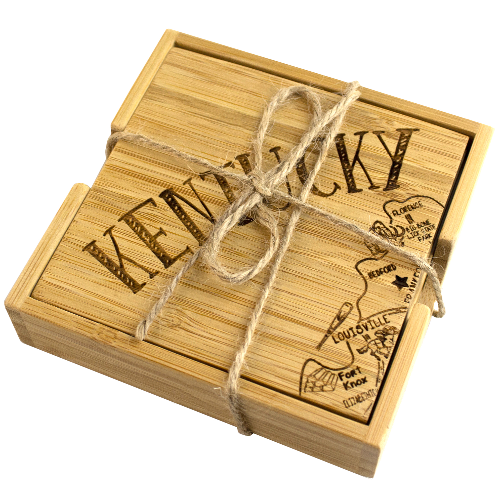 Kentucky Puzzle Coaster Set 7