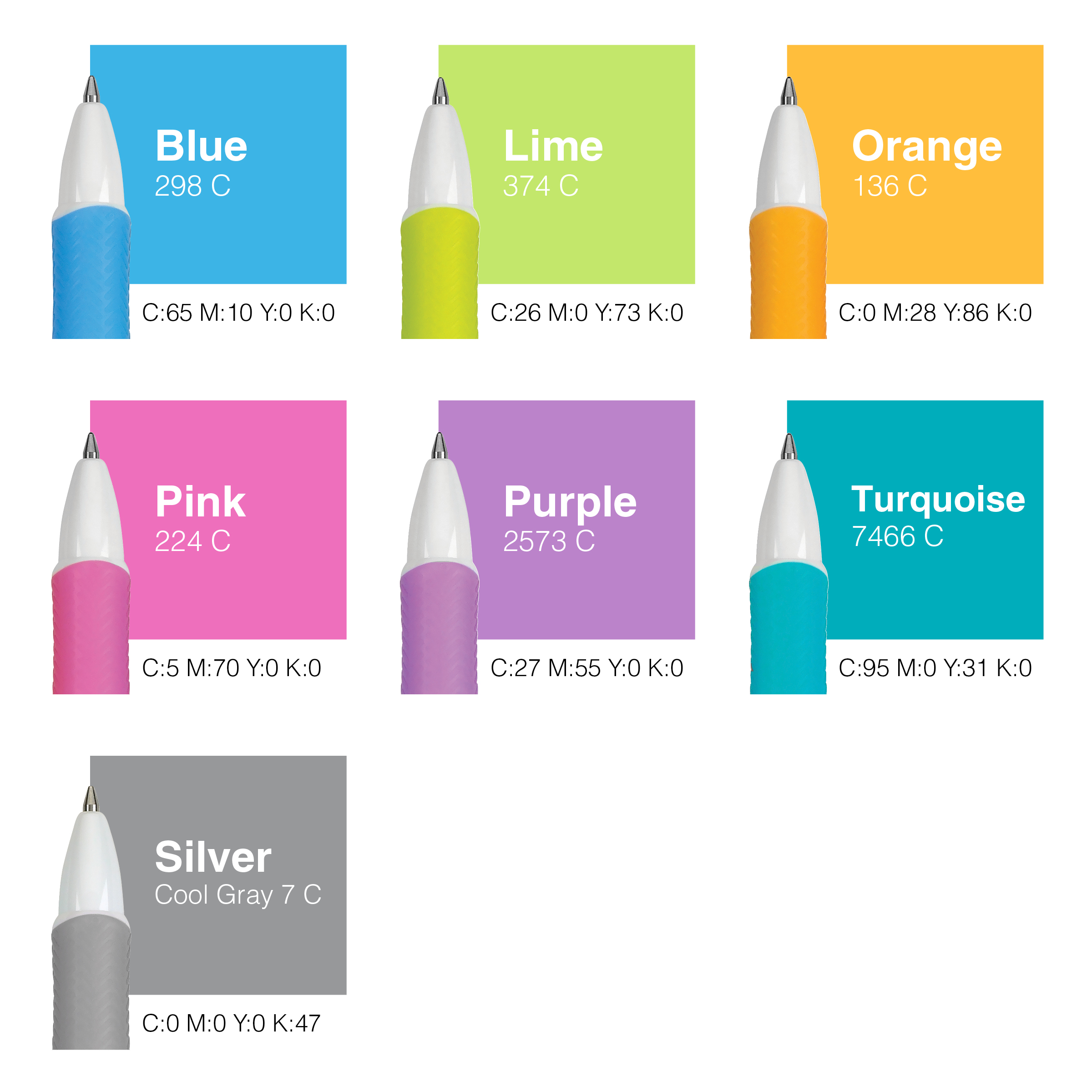 Acroball® PureWhite Advanced Ink Pen (0.7mm) 1