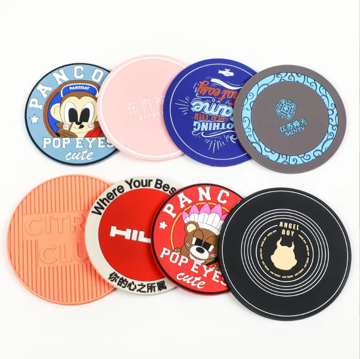Silicone Gripper Pads Non-Slip Jar Opener Round Coaster 3