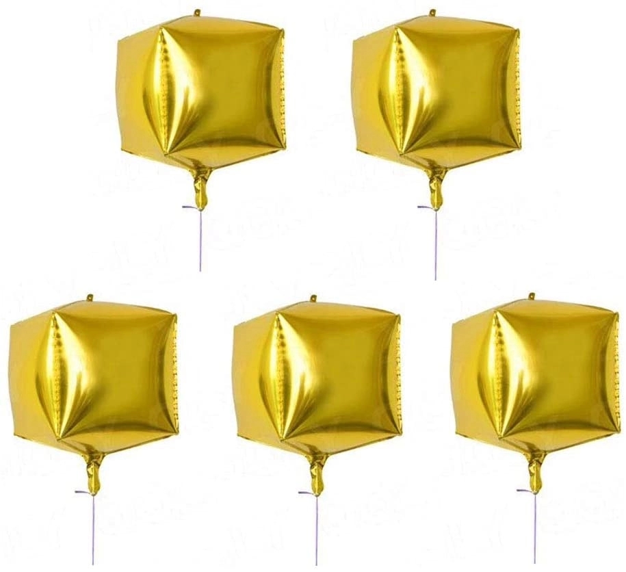 4D Square Aluminum Foil Balloon 6