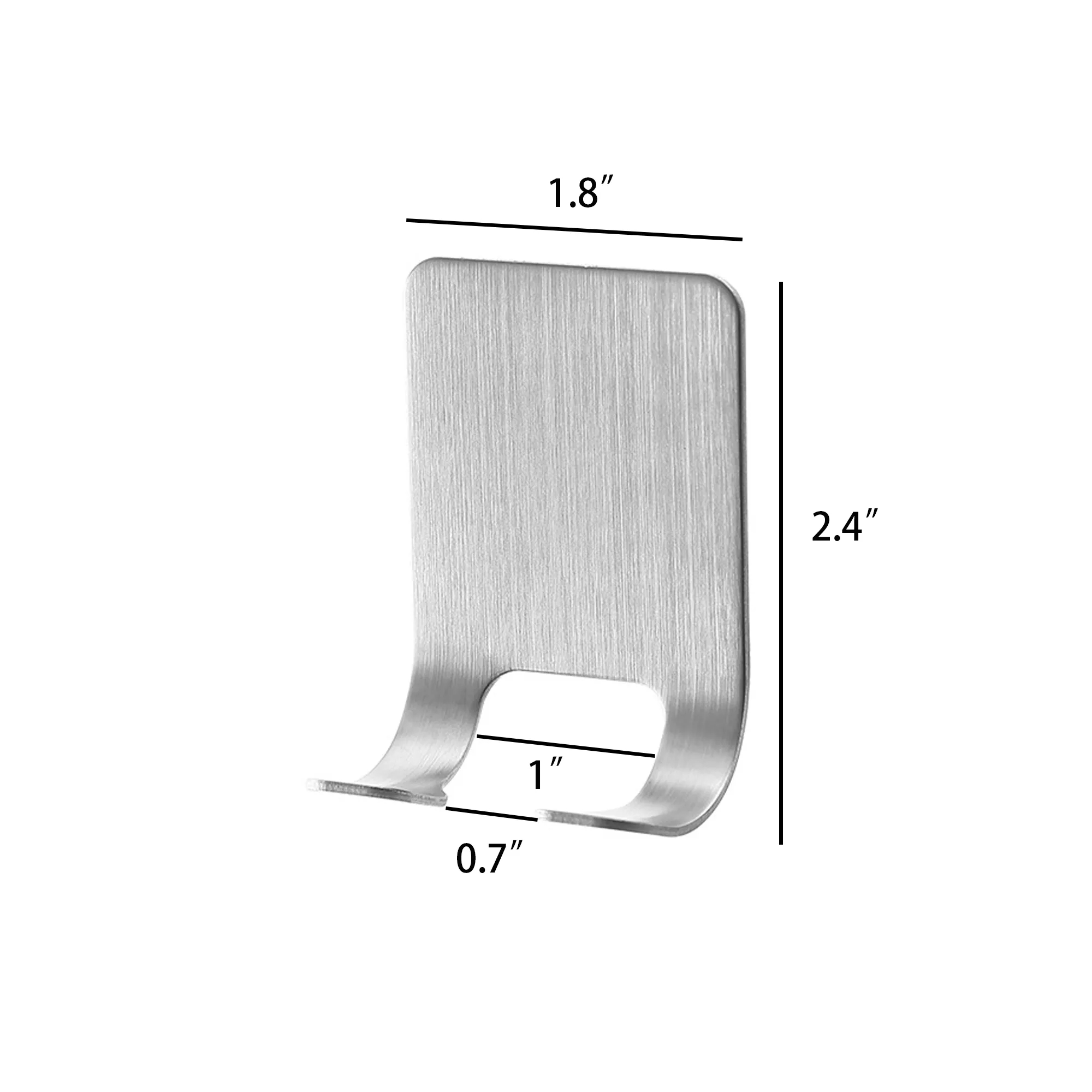 Thickened Stainless Steel Storage Rack Self-adhesive 2