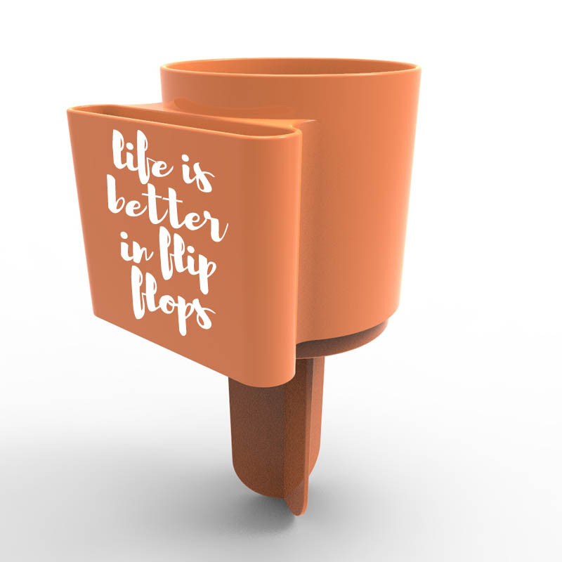 Beach Cup Holders W/the Phone Pocket 9