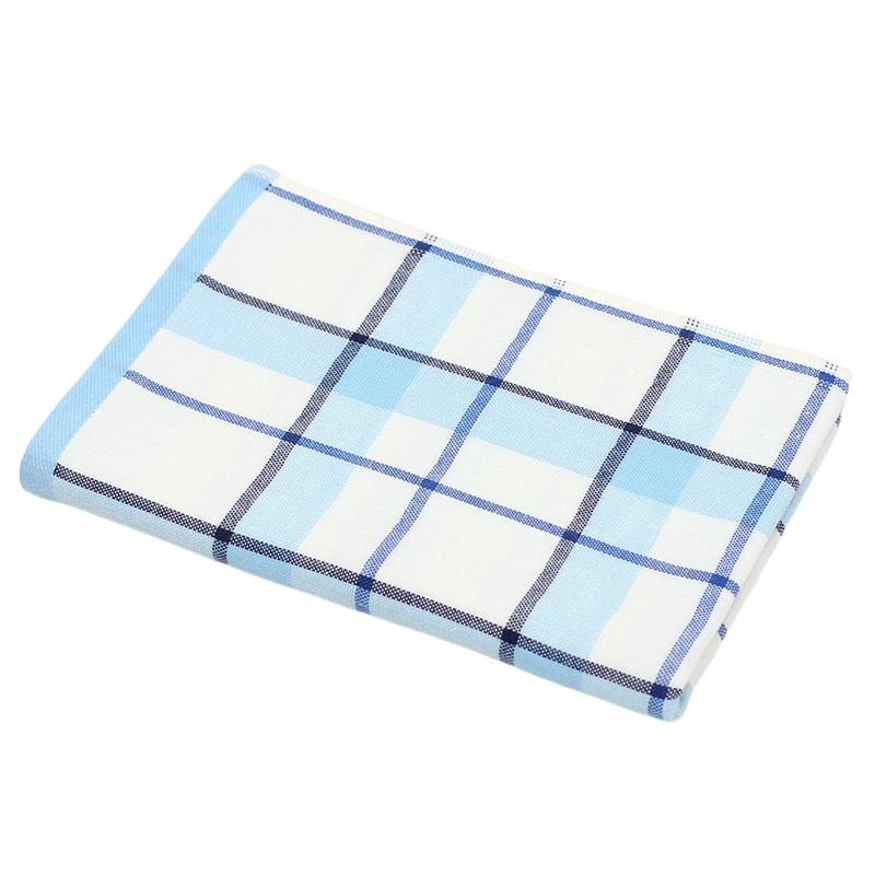 Custom Gift 100% Cotton Soft Plaid Hand & Face Towel 9