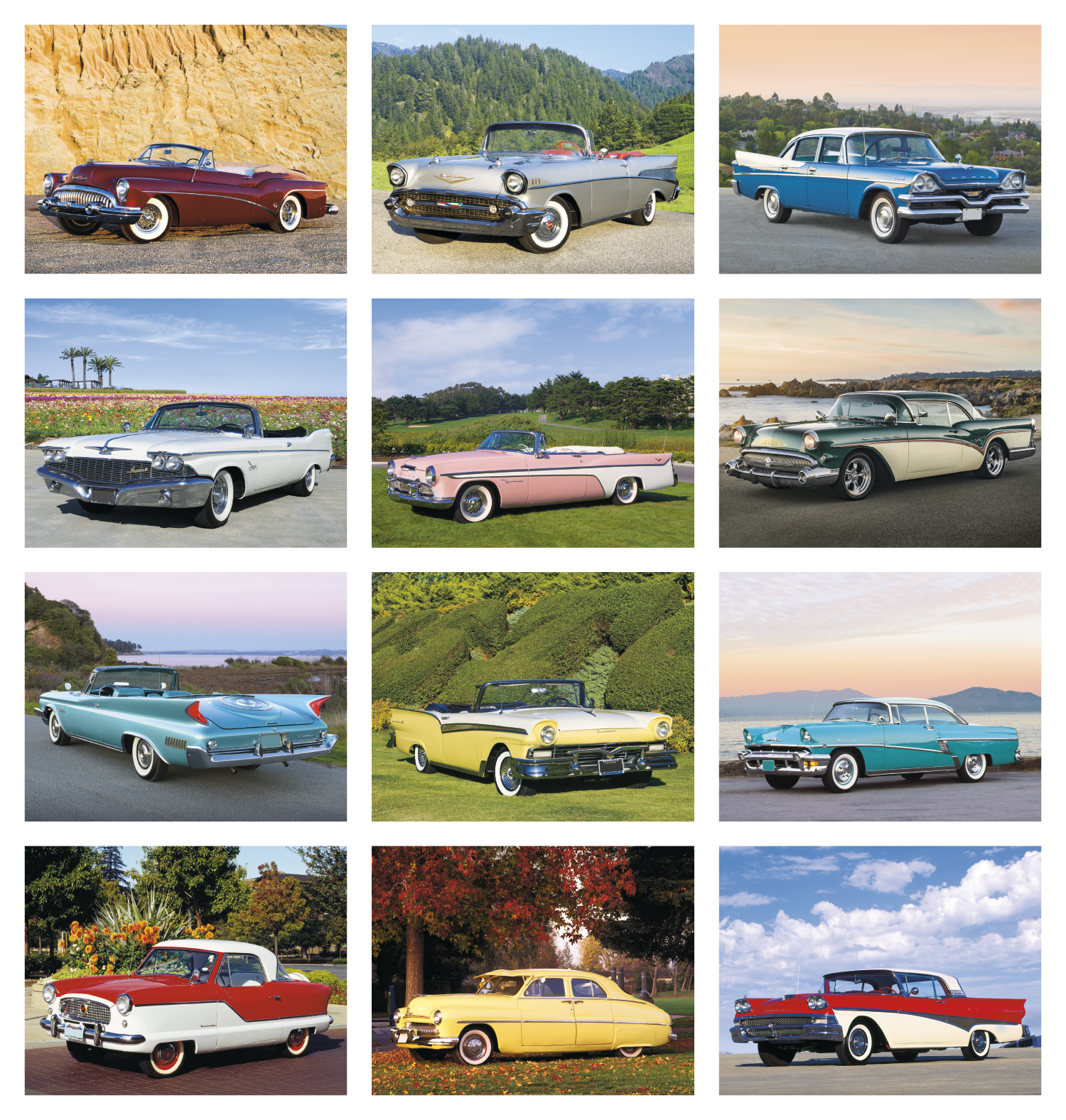 Good Value™ Classic Autos - Stapled Calendar 31