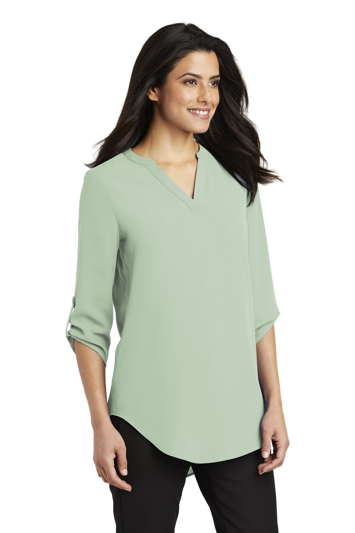 Port Authority Women's 3/4-Sleeve Tunic Blouse. LW701 33