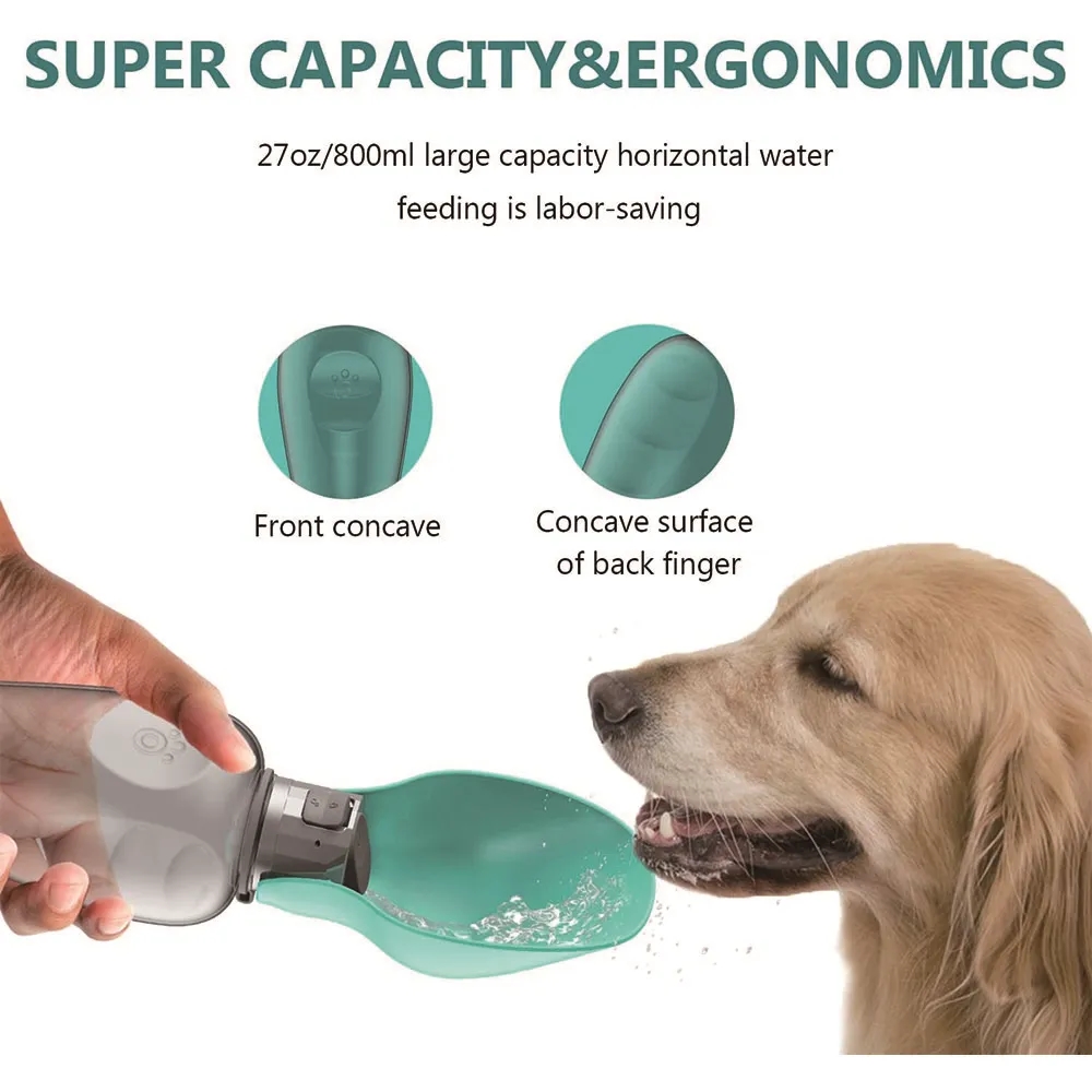 27oz Large Capacity Foldable Dog Drinking Dispenser 4