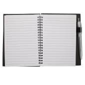 FSC® Recycled 5" x 7" Star Spiral Notebook with Pe 26