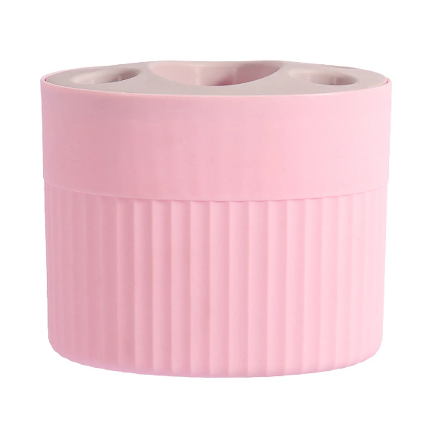 Plastic Desktop Toothbrush Holder In The Bathroom 5
