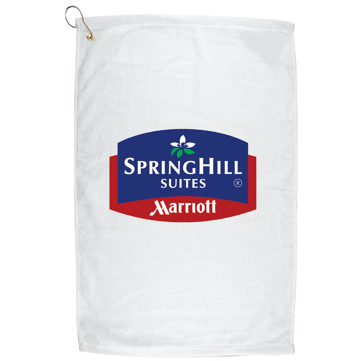 16" X 25" Golf Towel  with Grommet And Hook 1