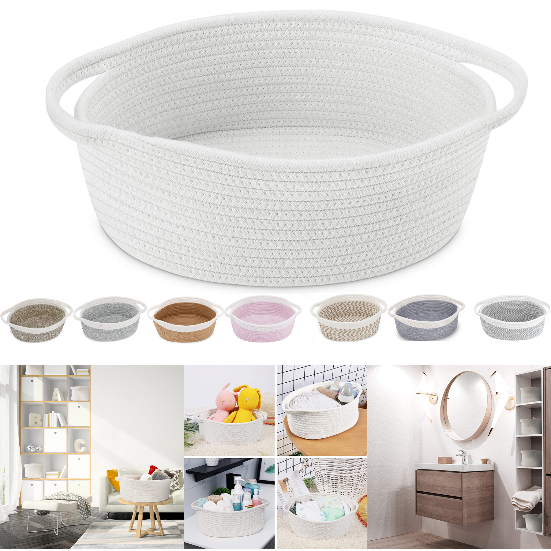 Cute Small Woven Basket 2
