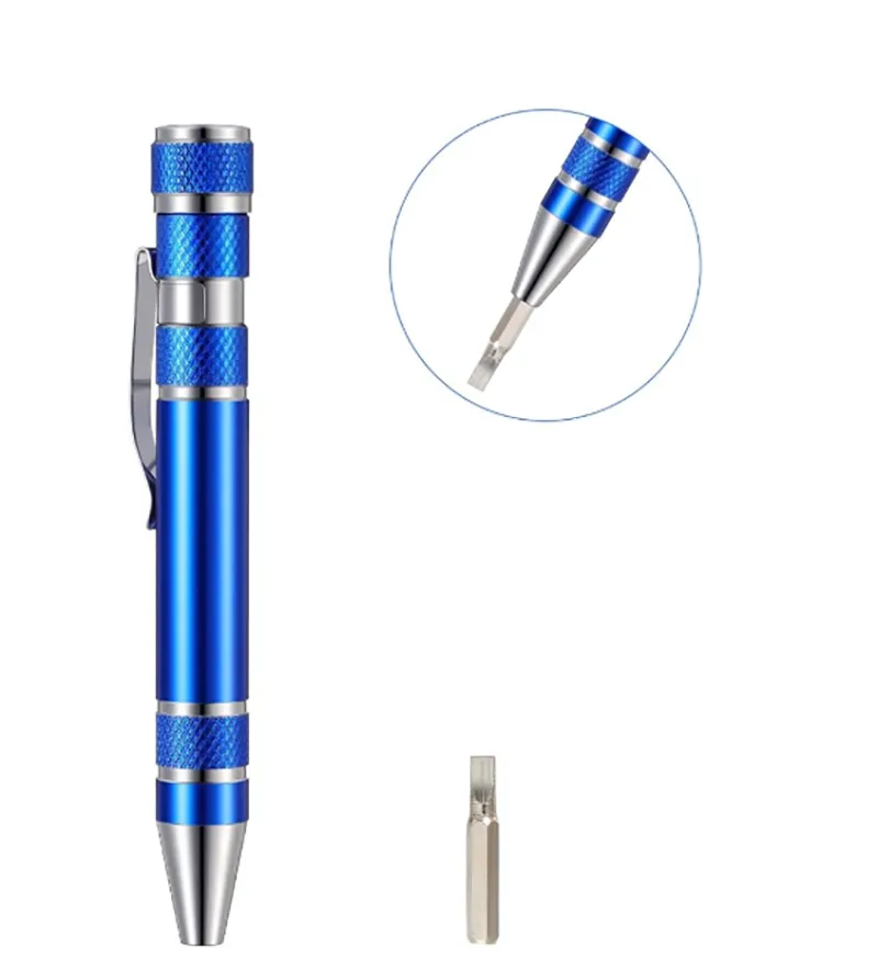 Aluminum 8-in-1 Magnetic Screwdriver Tool 2