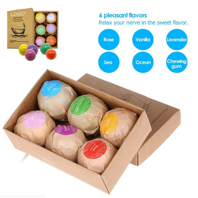 Bath Bomb Set of 6 2