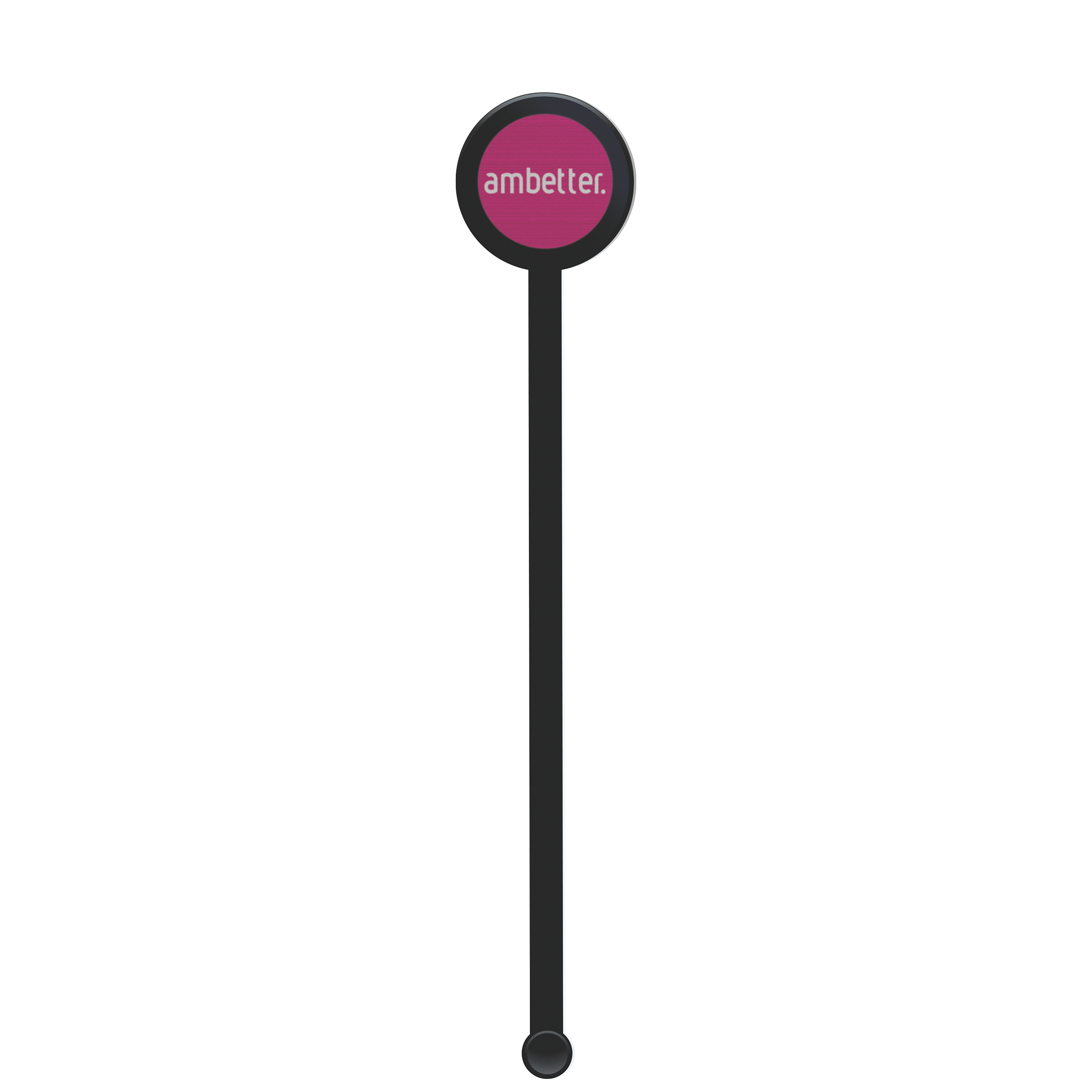 Plastic Drink Stirrer 6.000" Round (Color) Digital Print 4
