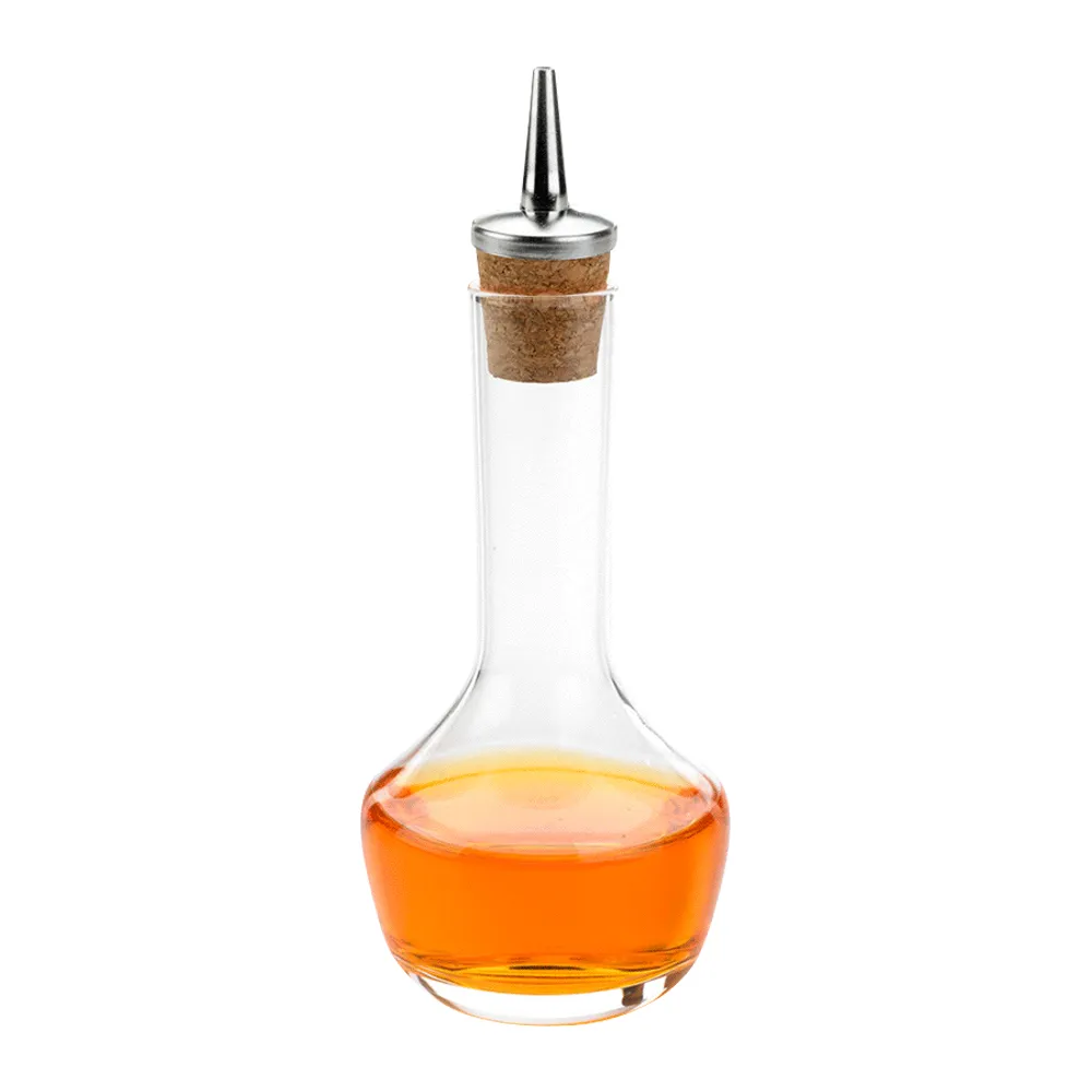 3oz. Glass Bitters Bottle Classic Design 2