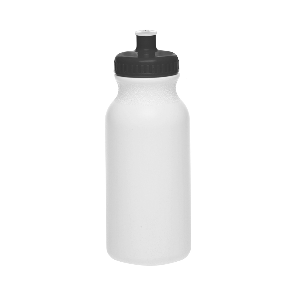 20 oz White Super Value Sports Bottle 6