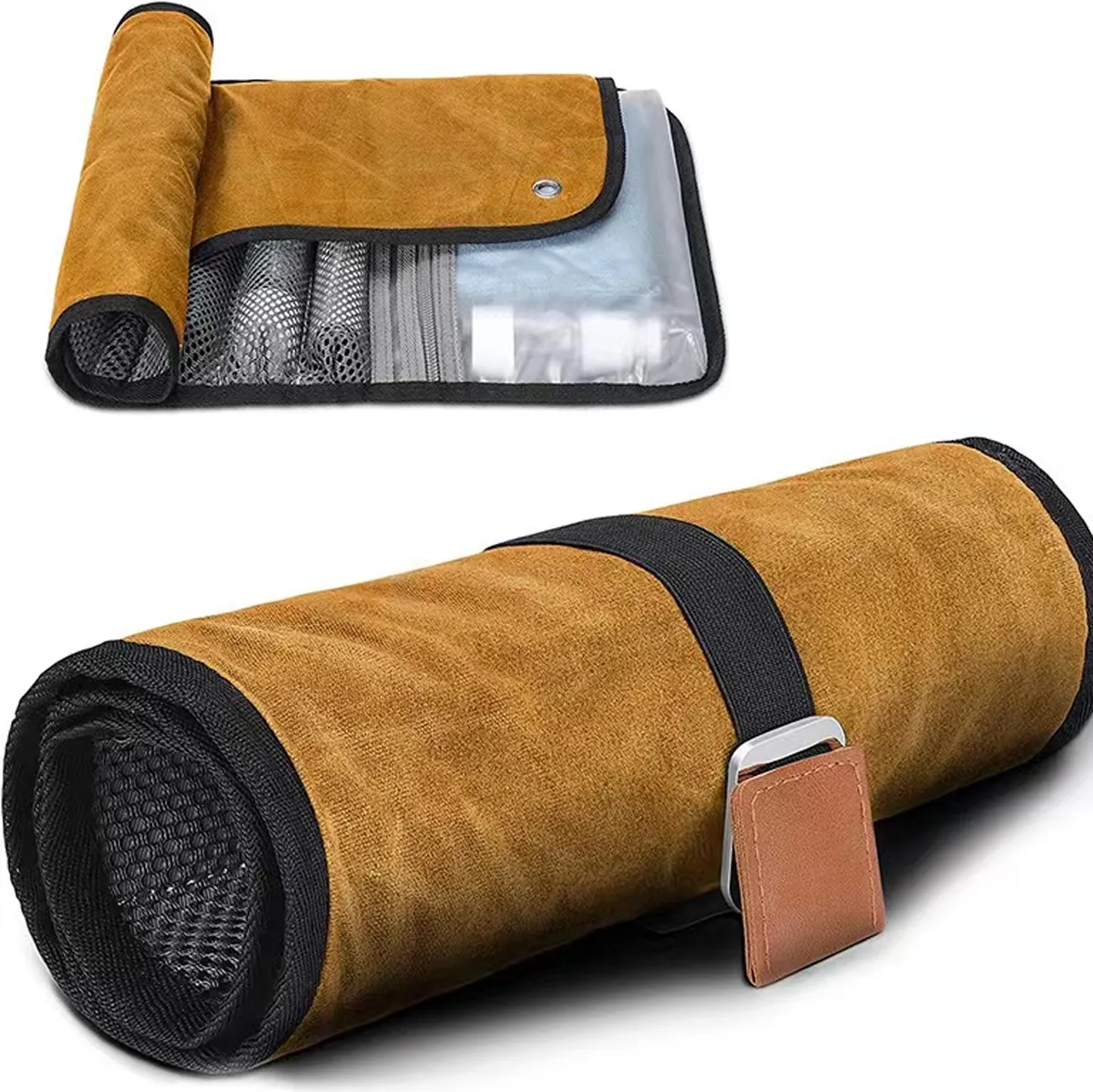 Custom Compact Toiletry Bag for Men with All-Over Printing 5