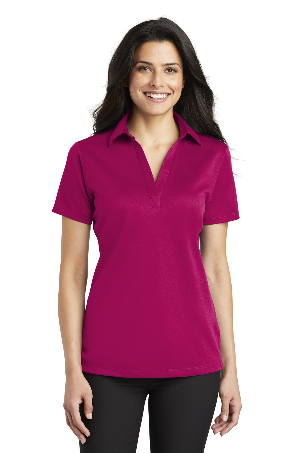 Port Authority® Women's Silk Touch Performance Polo 15