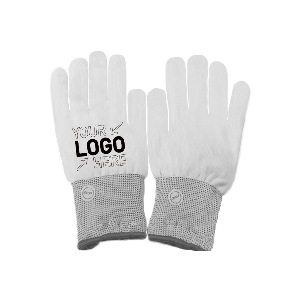 LED Halloween Ghost Claw Luminous Gloves 3
