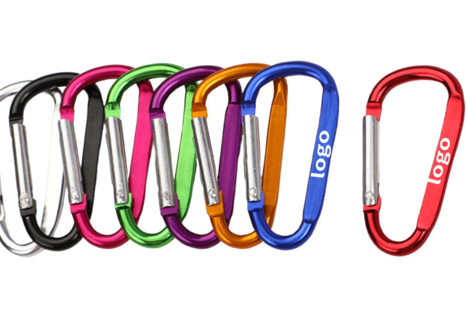 Aluminum Alloy Flat Carabiner 2