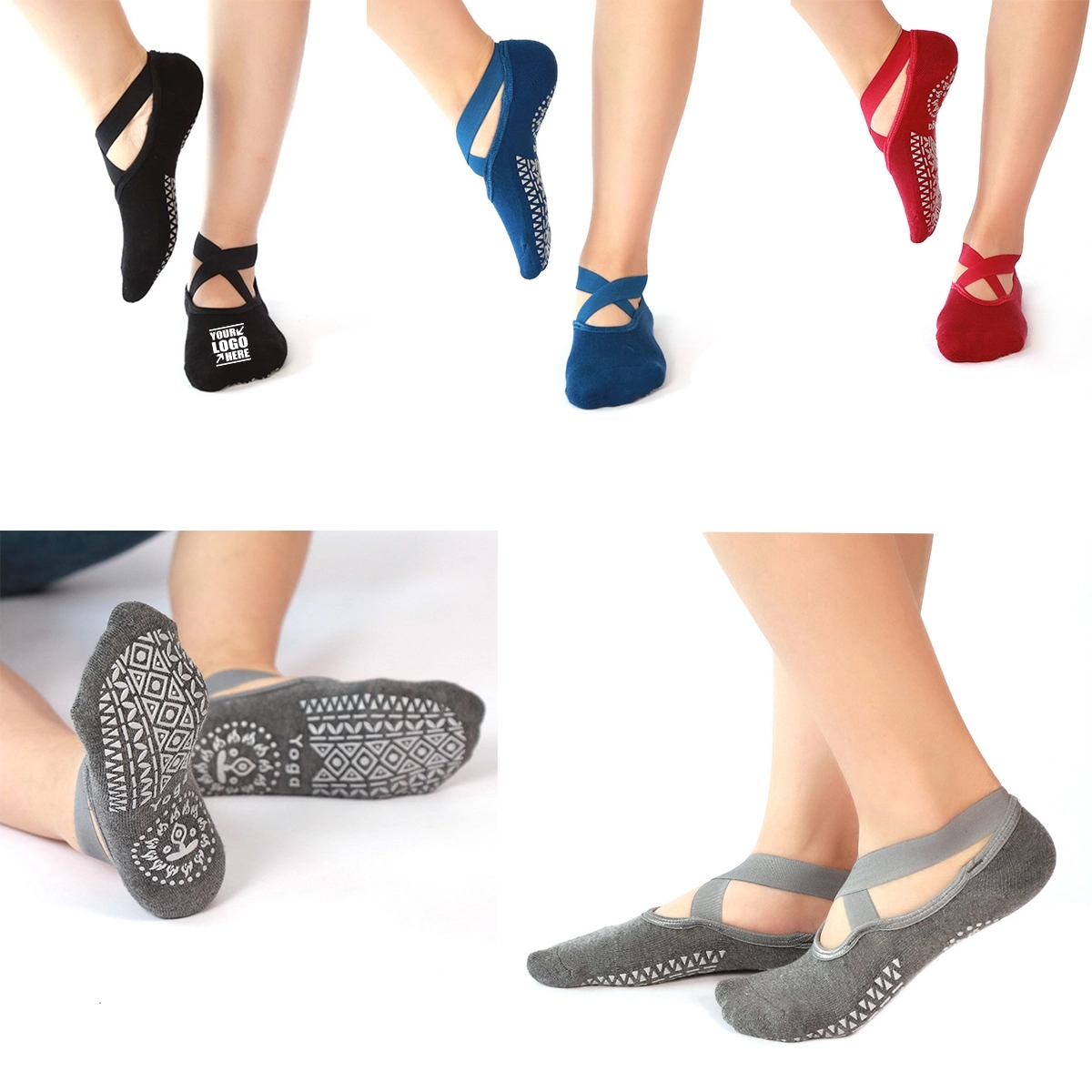 Non-Slip Barefoot Workout Yoga Socks 1