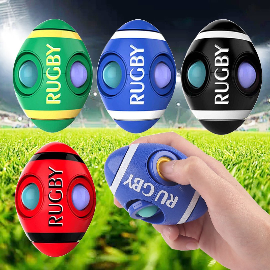 Rugby Push Pop It Fidget Toy 2