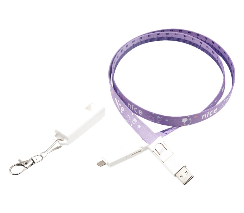 6-in-1 Tape Measure Lanyard Charging Cable 3