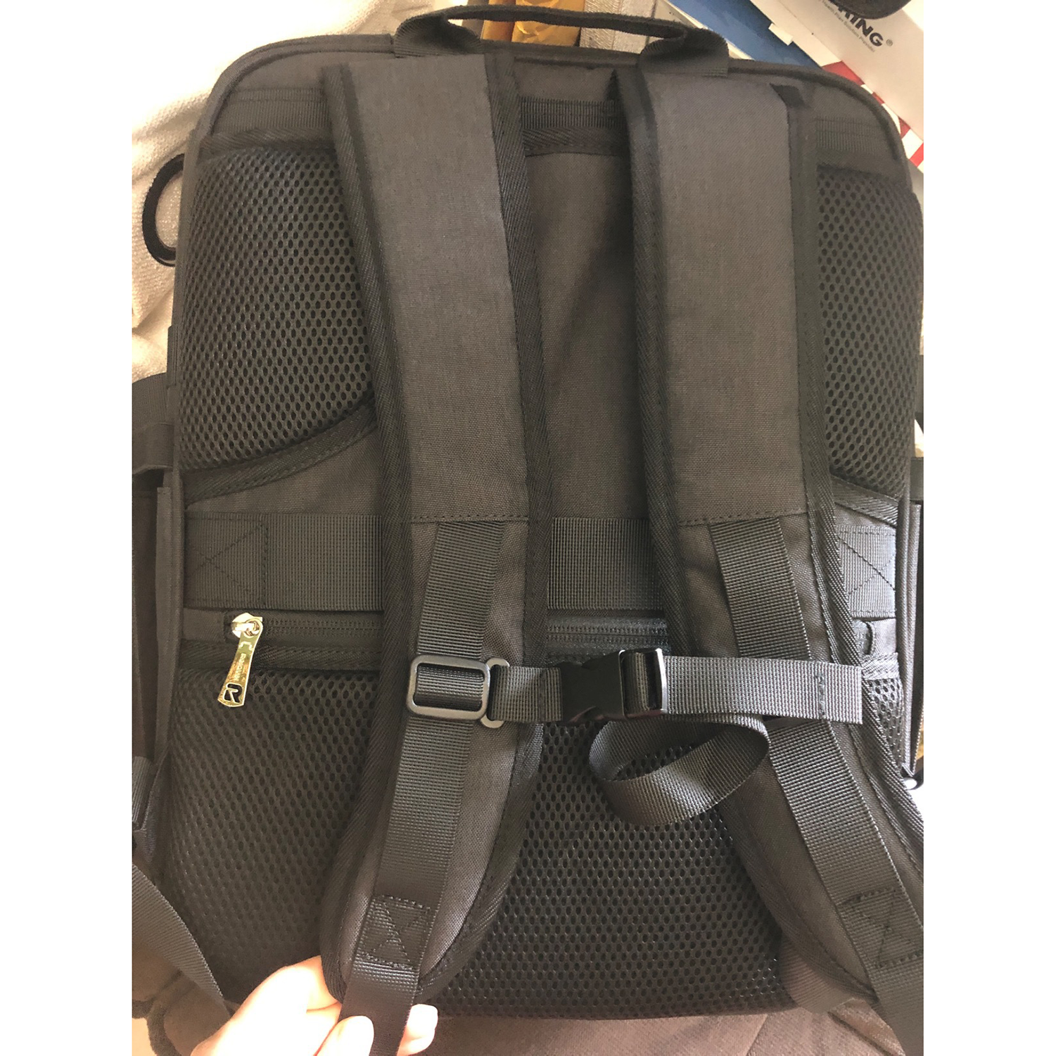 Backpack w/ Cosmetics Storage Bag 5