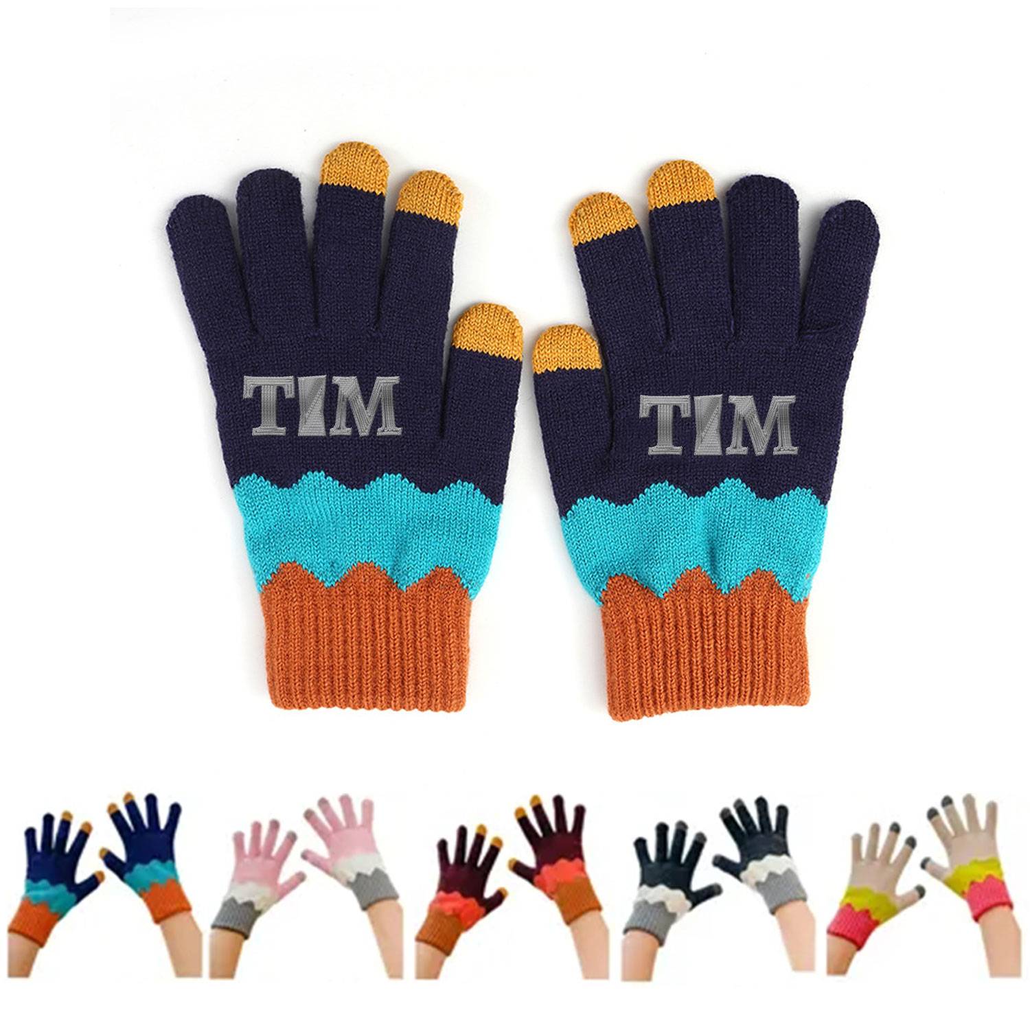 Winter Warm Knitted Touchscreen Gloves 2